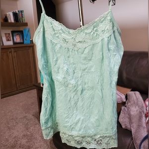 Turquoise tank top